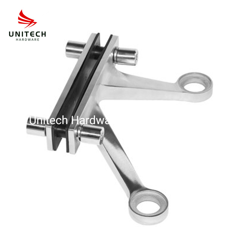 Stainless Steel K Shape Fix Glass Curtain Wall Glass Connector Fitting Spider