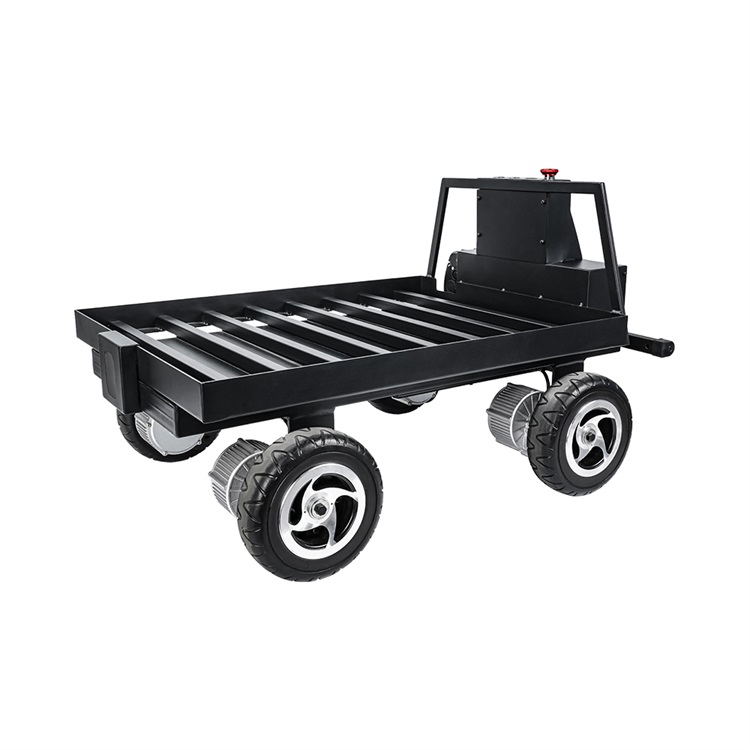 Lidar Intelligent Tracking Robot Following Delivery Robot with Four-Wheel Differential Drive