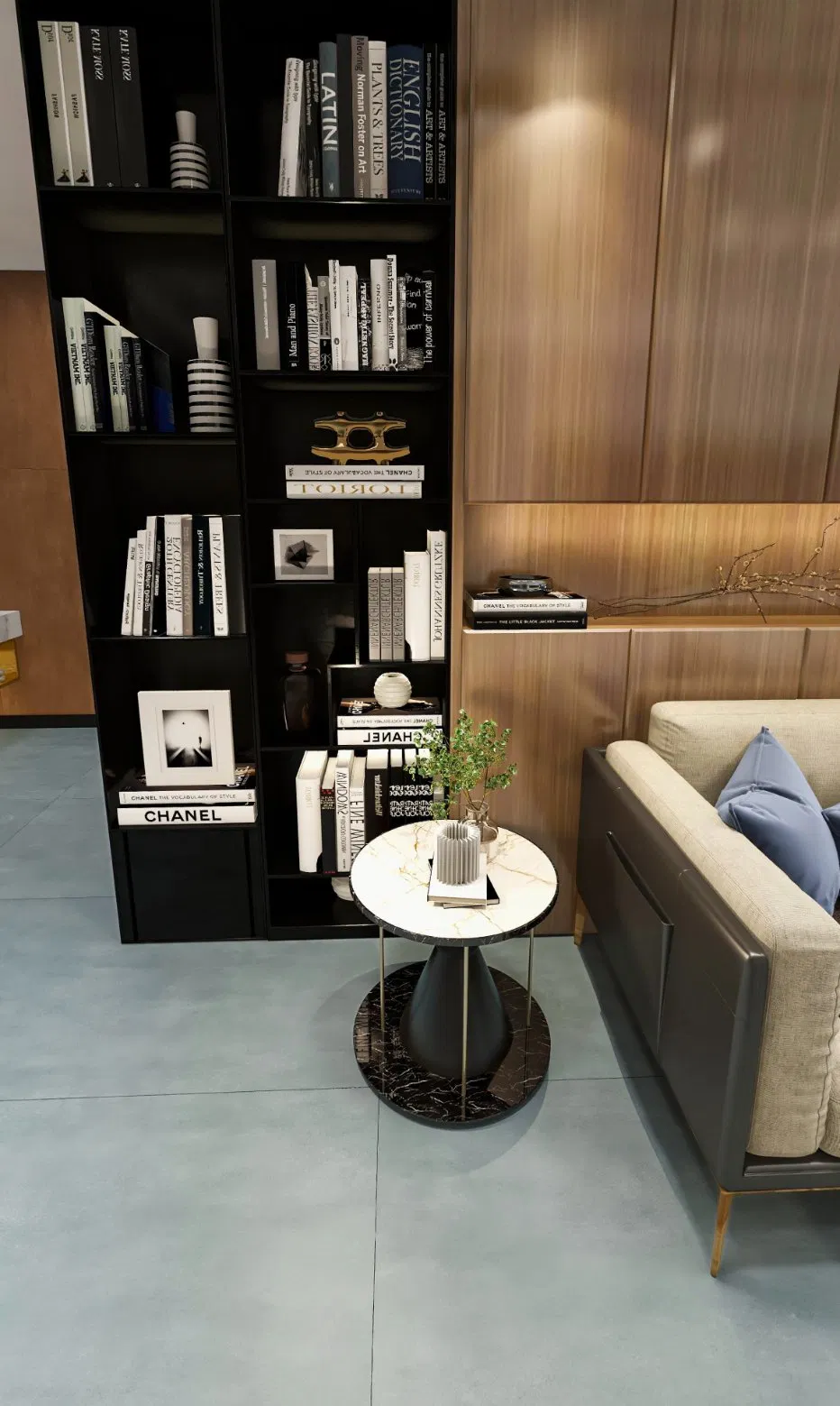 Guangdong Foshan Tile 750X1500 Whole Body Marble Floor Tile Large Board Floor Tile Porcelain Living Room Background Wall Tile