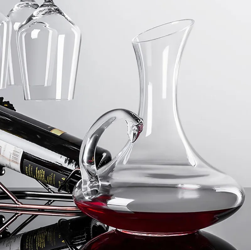 High Borosilicate Glass Advanced Modern Decanter