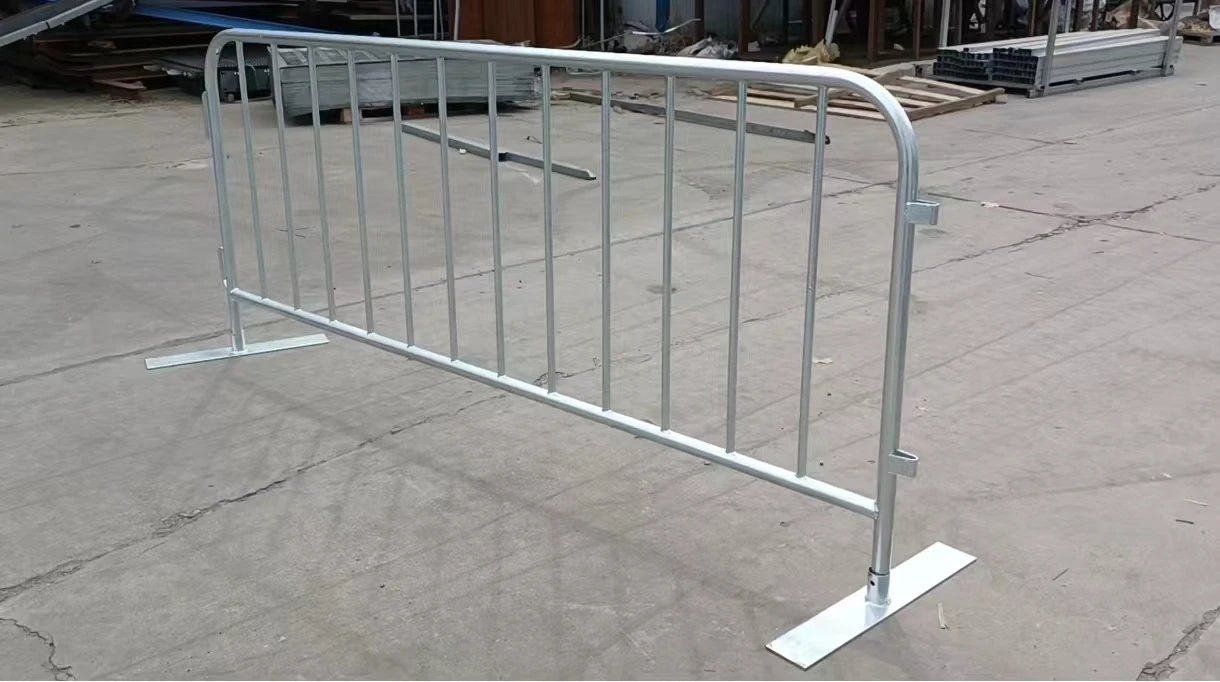 Durable Crowd Control Barrier for Outdoor Events and Festivals