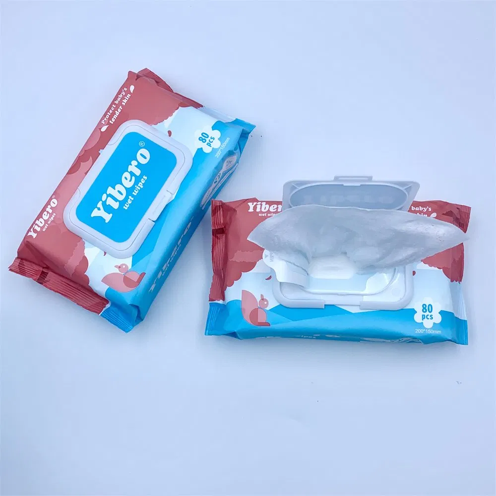 Without Alcohol Hand Yibero/Custom Customers Request Quanzhou Tissue Wet Wipes