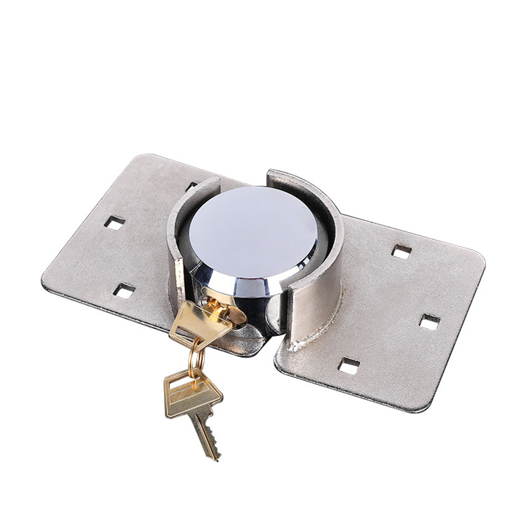 OEM Cheap Puck Padlock Round Harden Steel Hockey Puck Lock for Van Truck