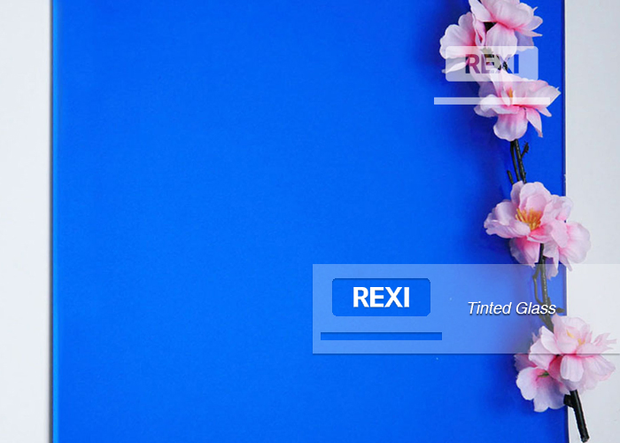 Dark Blue, Ford Blue, Lake Blue Tinted Float Glass with Factory Wholesale Price