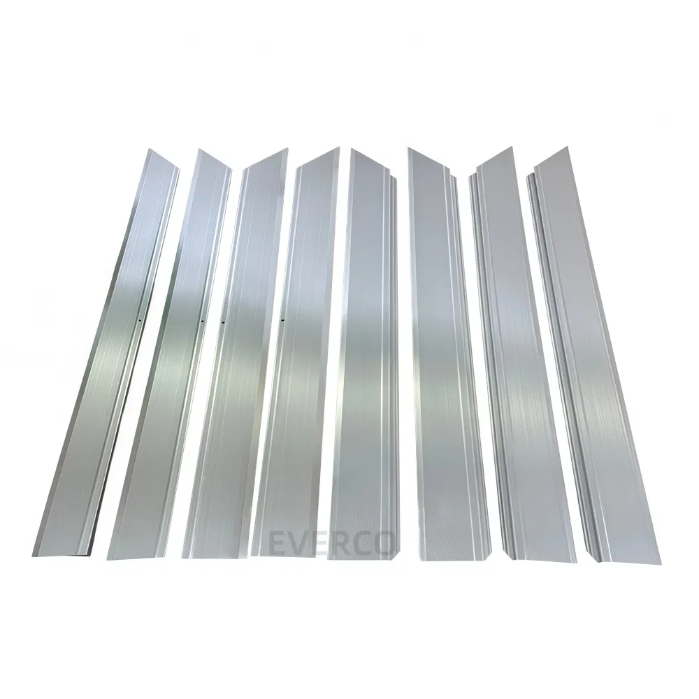 Silver Aluminum Alloy Dance Floor Edge with Non-Slip Properties for Stage
