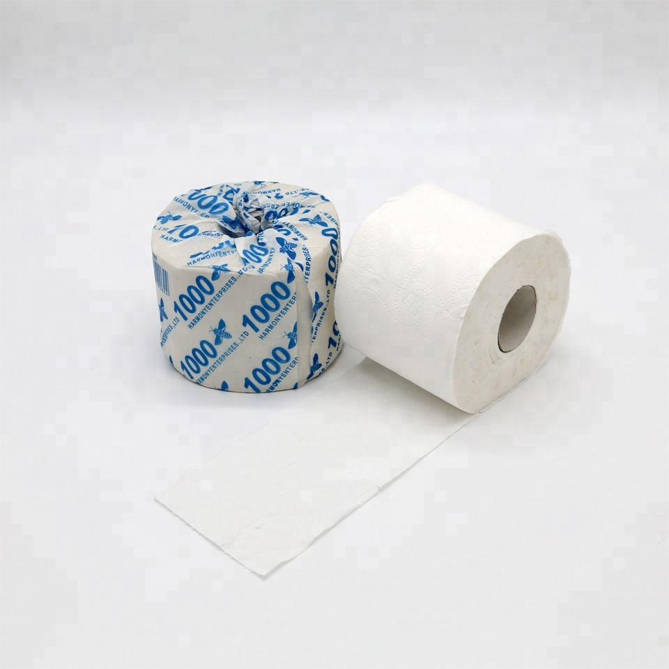 Hot Sell Core Standard Size 3 Ply Toilet Paper