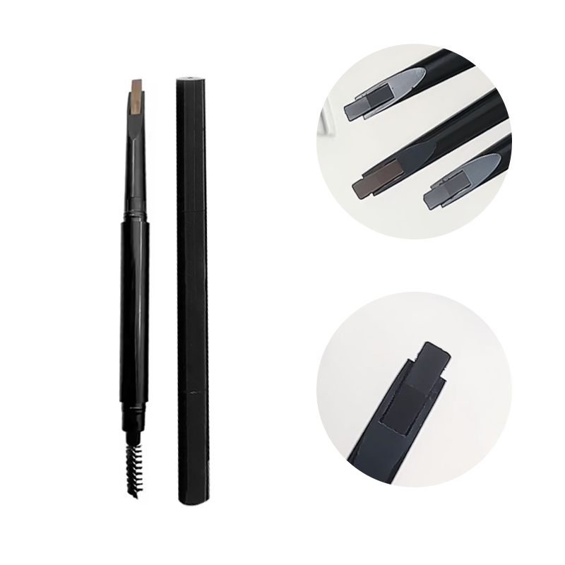 5 Colors Natural Mineral Long-Lasting Anti-Smudge Waterproof Double-Headed Eyebrow Pencil