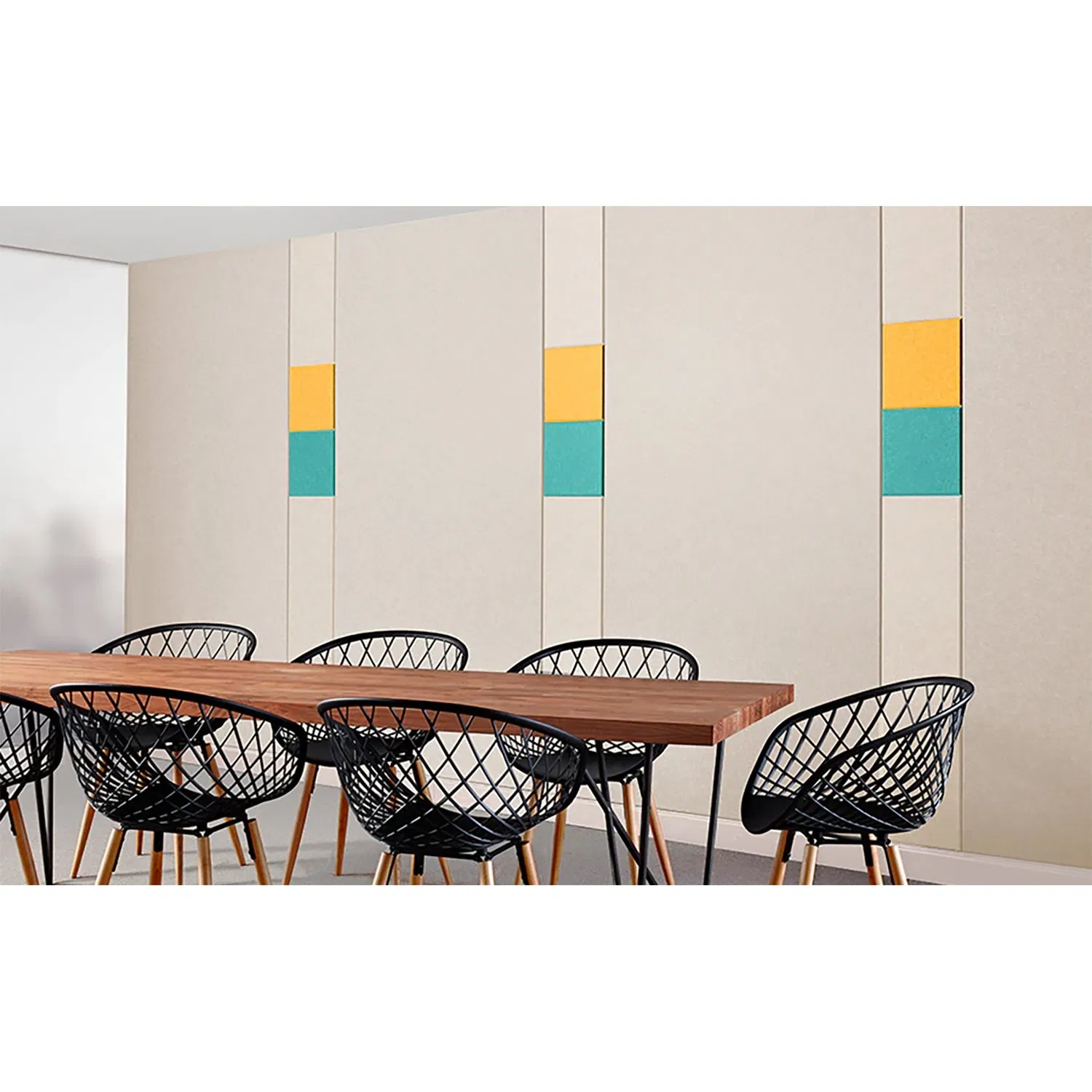 Sound Absorption Fabric Wall Polyester Fiber Interior Acoustic Panel for KTV