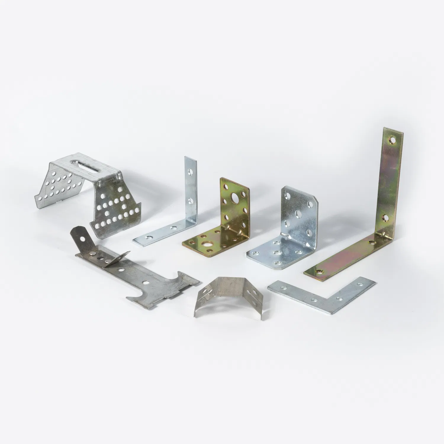 Reinforcement Hardware L-Shaped Right Parts Stampings Corner Angle Fabrication Bracket