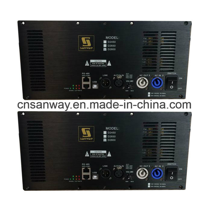 D2450 2 Channel Class D 500W DSP Audio Amplifier Module