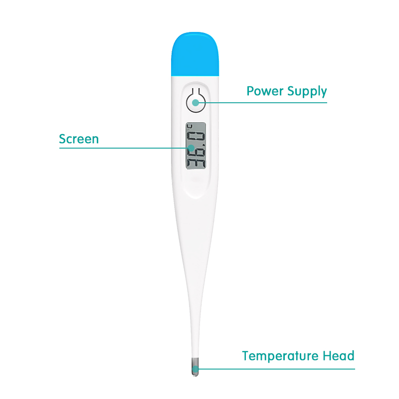 OEM Mini Digital Portable Thermometer Clinical Home Use with Beeper Function