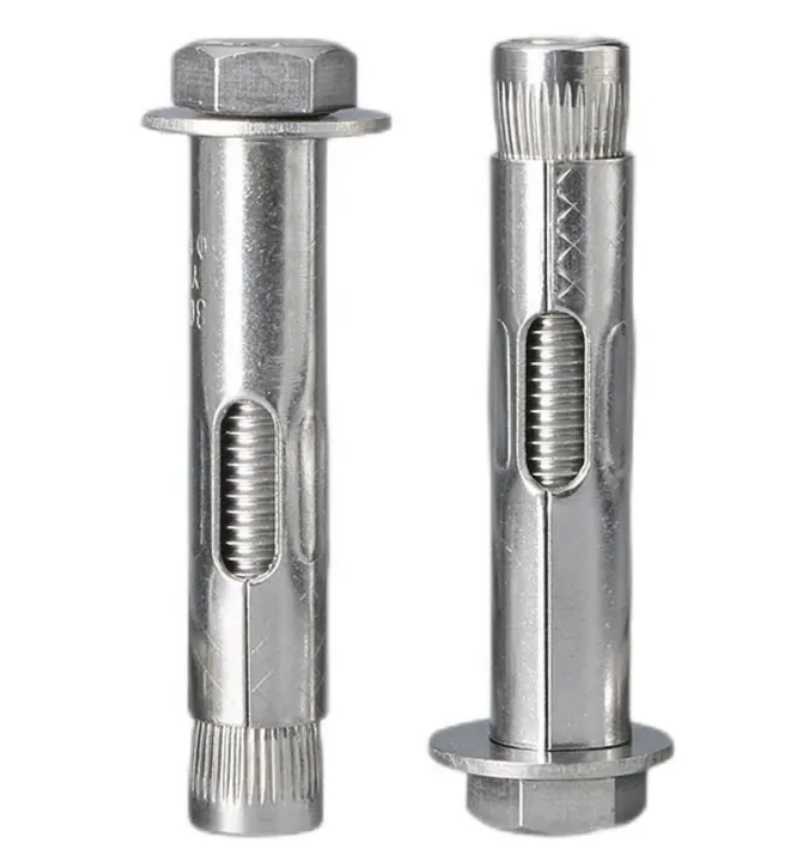 Zinc Plated Anker Hexagon Floor Expansion Anchor Bolt Sleeve Anchor