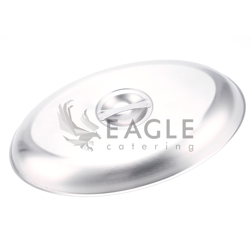 Stainless Steel Oval Tray with Cover