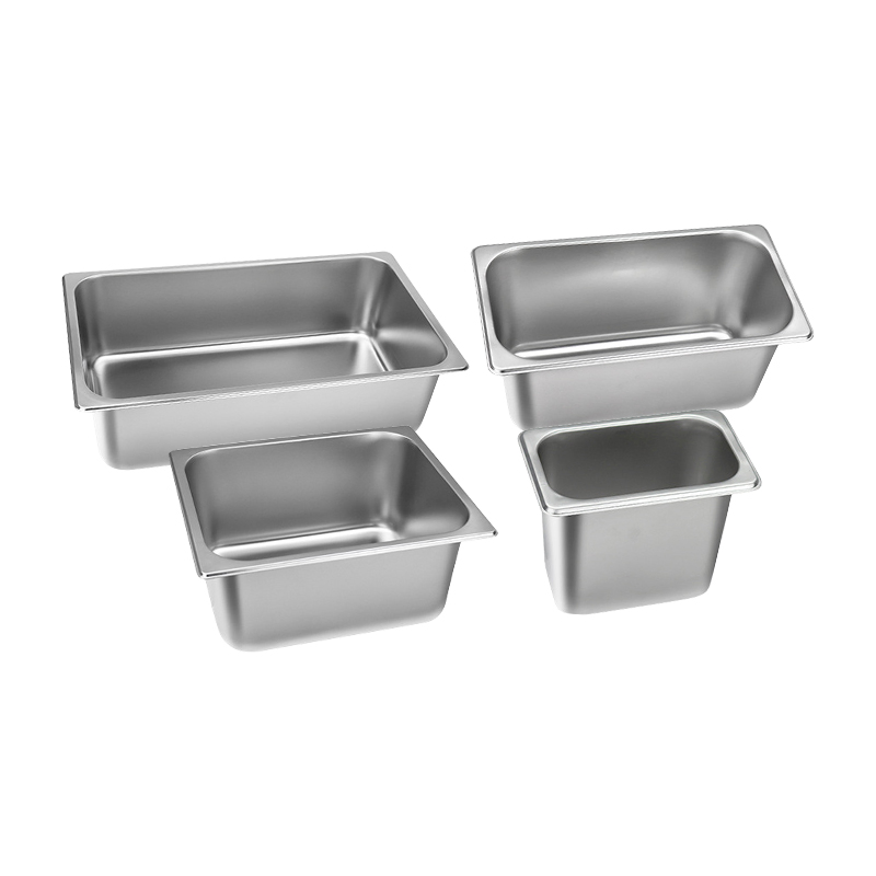 Multiple Sizes Stainless Steel Food Service Pans Gn Container Restaurant Equipment