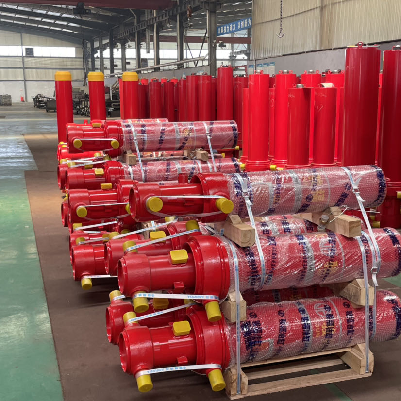 Гидравлический цилиндр Hyva для самосвального прицепа