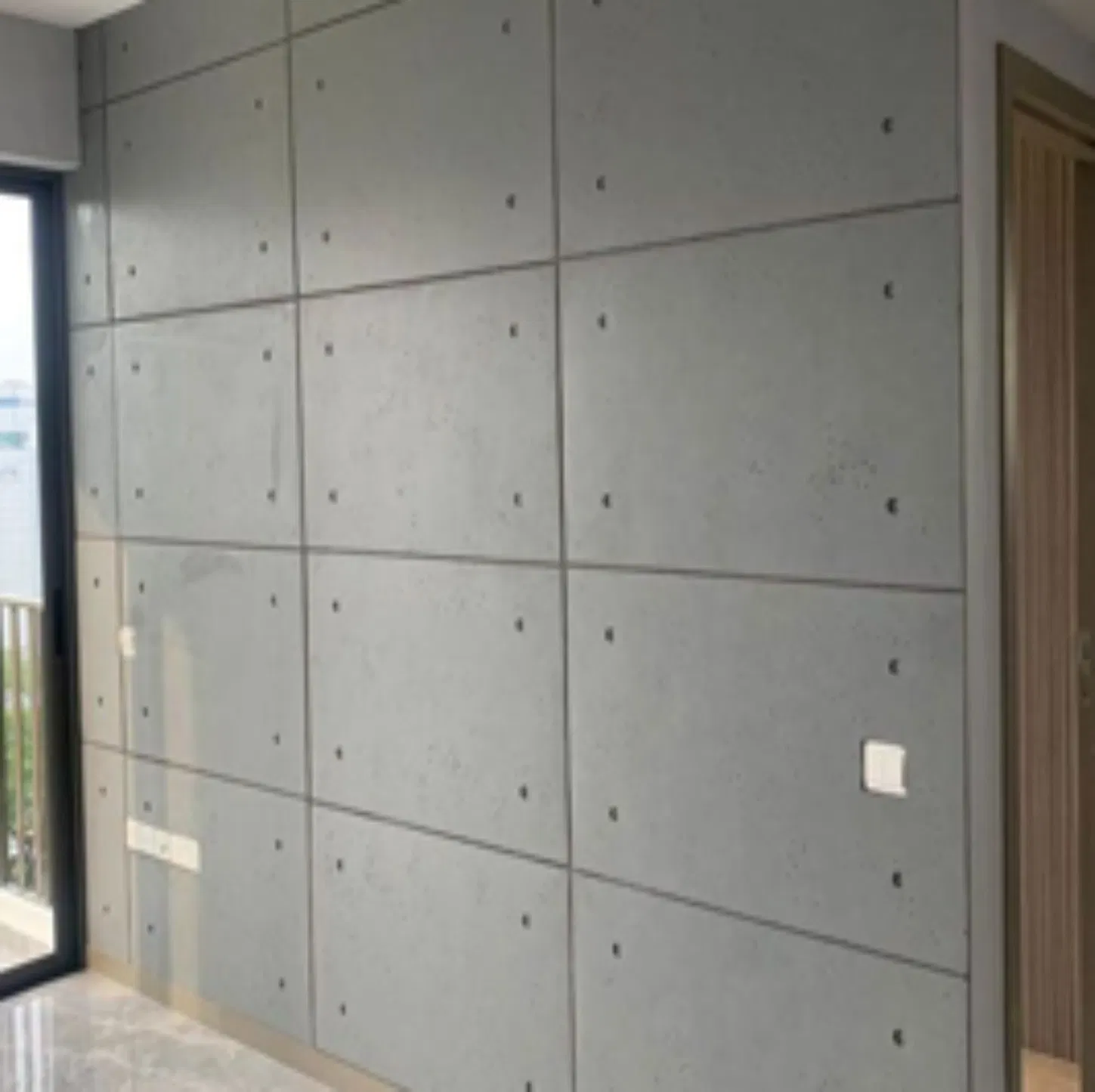 Building Fiber Cement Wall Cladding Reliable Interior Wall Covering Material Decoration Wall Panel Cement Board Panel