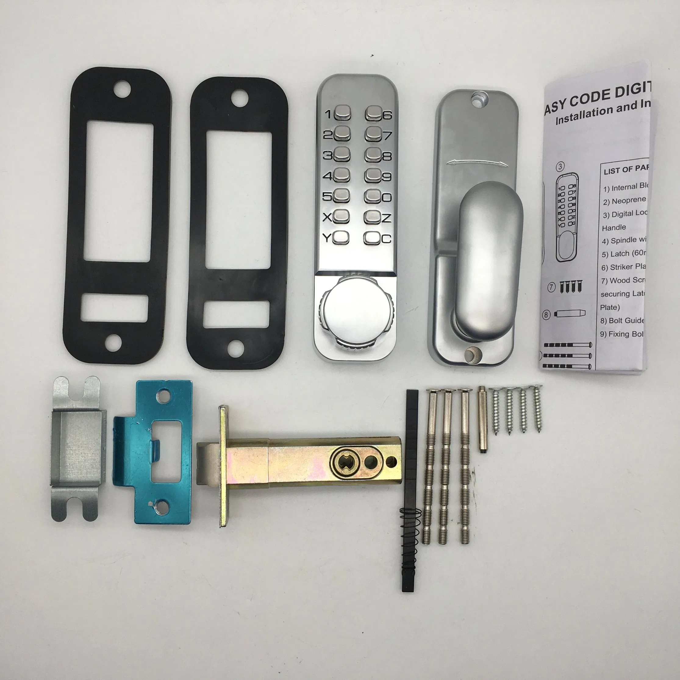 Mechanical Combination Lock Easy to Install Door Lock for Office for Parking Lot for Gate