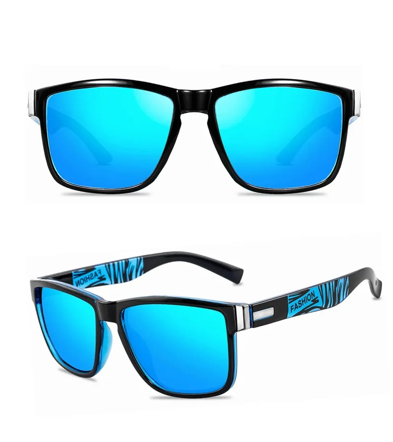 Factory Direct Sales of New, Stylish Colored Sunglasses, Logo Customization Available. UV400 Protection, Unisex, High-End Polarized Sunglasses, Suitable for Spo