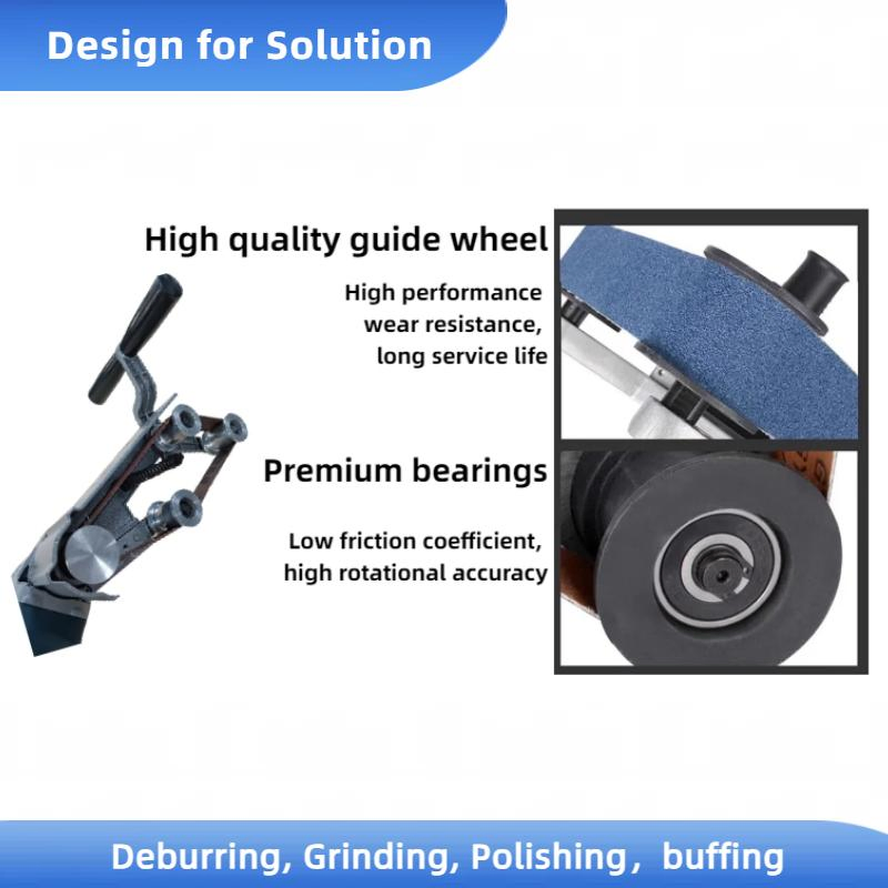 Customized Tube Grinder Belt Sander Attachment Power Tool
