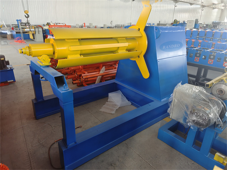 10t Auto Metal Steel Coil Hydraulic Steel Decoiler with Car Automatic Uncoiler or Decoiler