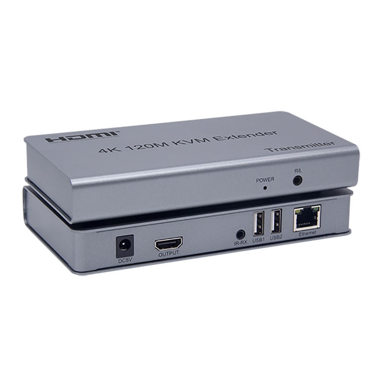 HDMI KVM экстендер 4K 120м по витой паре с IR