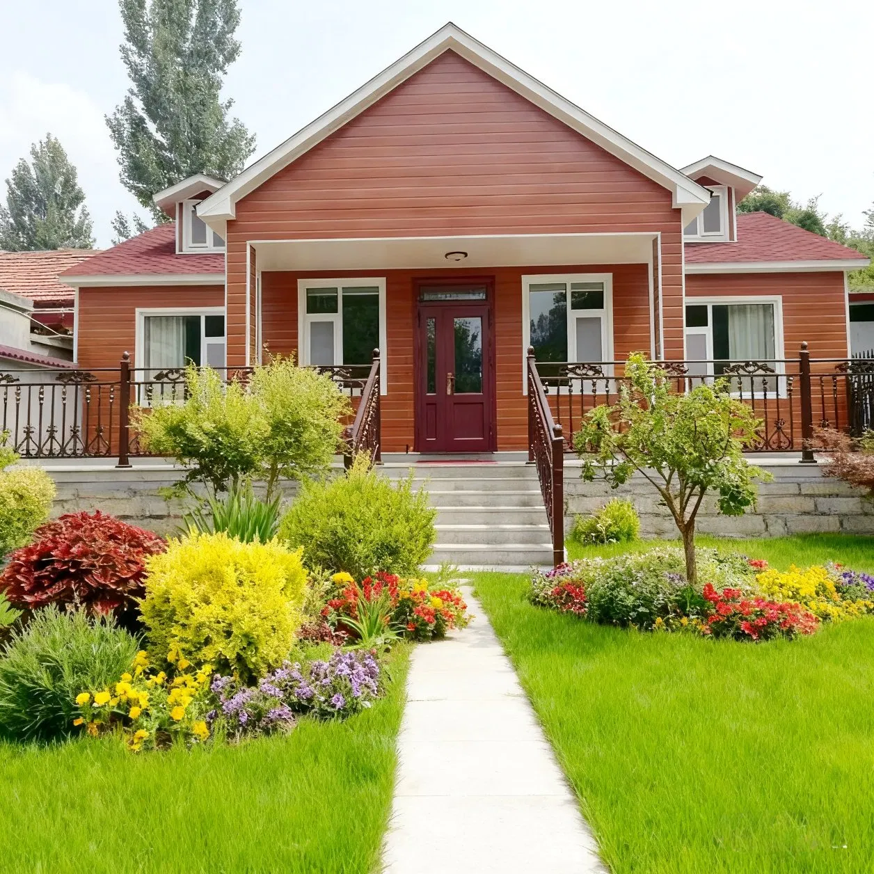 Quick Install Modular Spacious Prefab Villa House with Customizable Layout