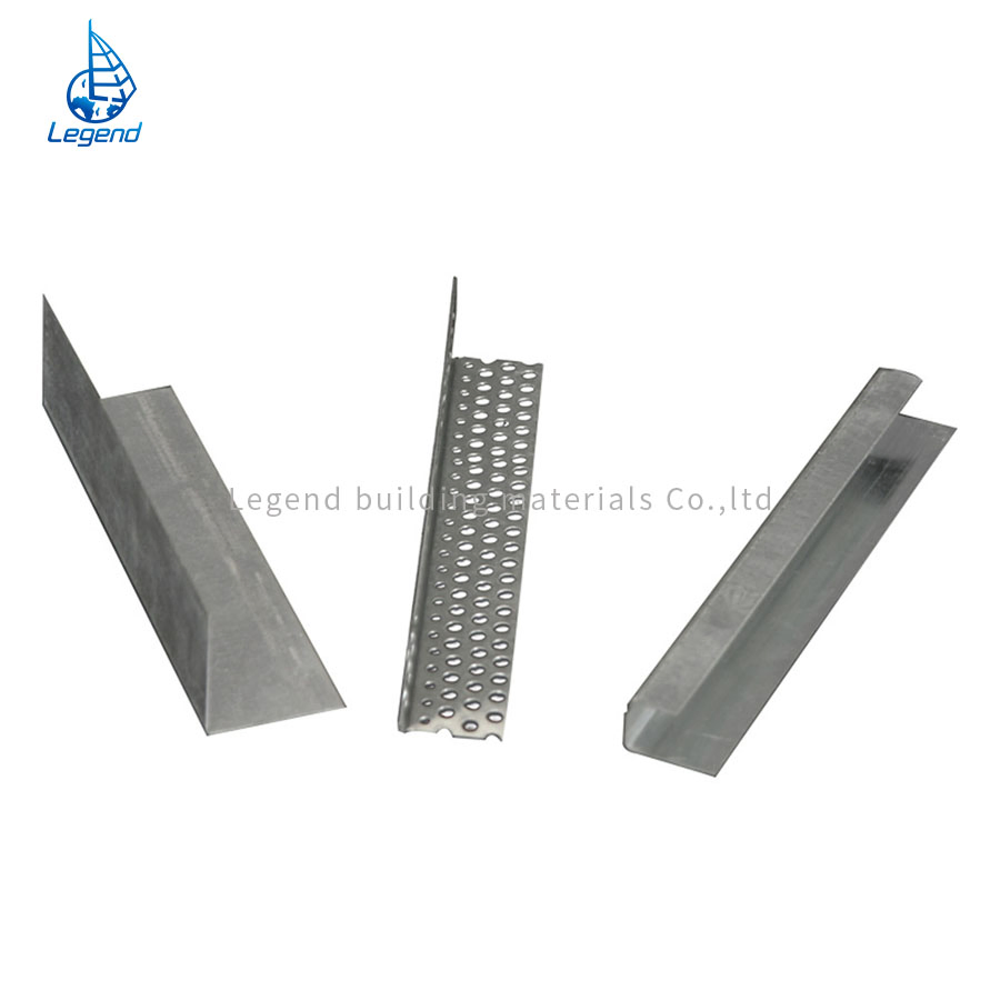 Zinc Coating Wall Angle Assembly Home House Steel Profile Drop Ceiling Channel
