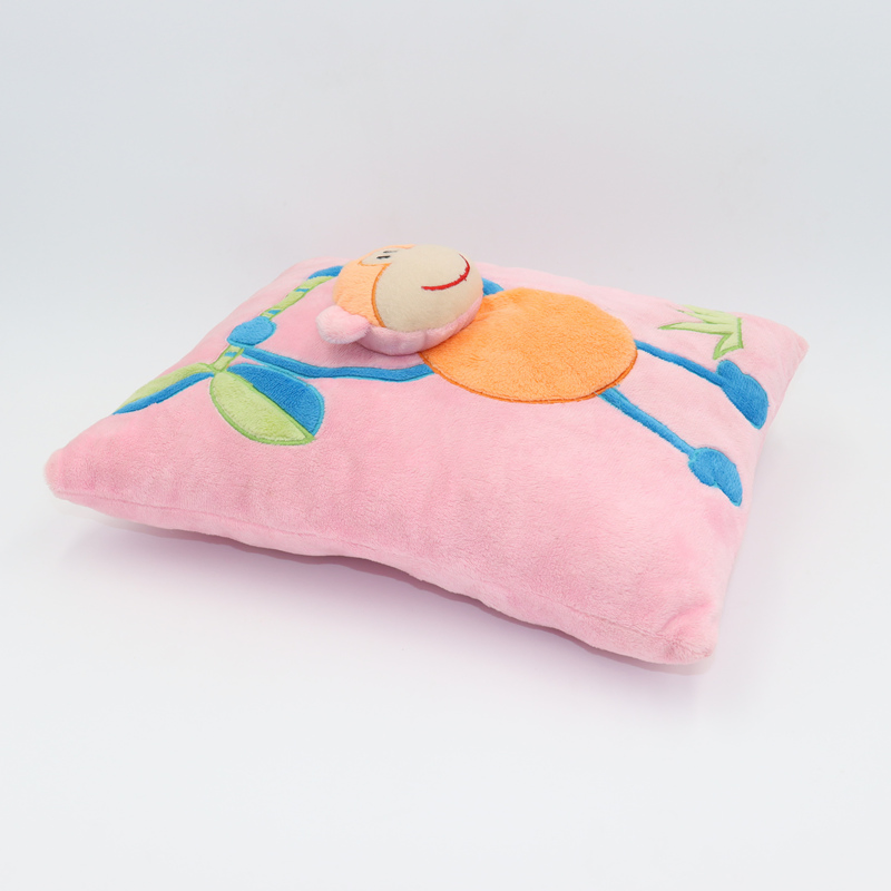 Stuffed Soft Kids Plush Backrest Pillow with Zebra Design Animal