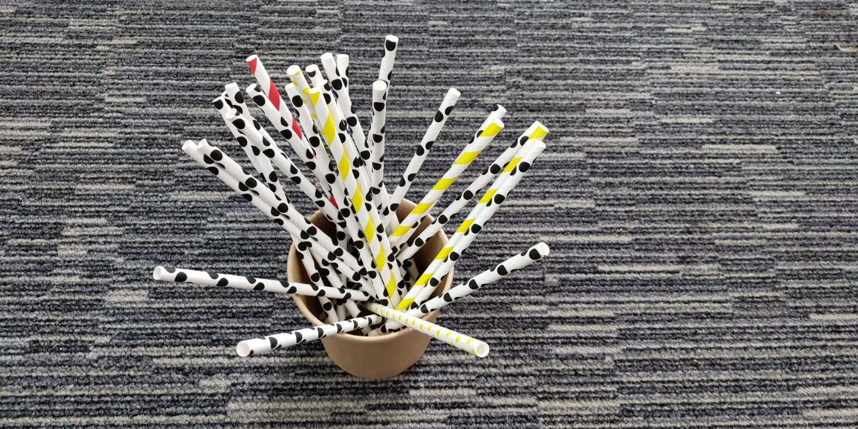 Free Sample Disposable Drinking Biodegradable Paper Straws Desechables Biodegradable