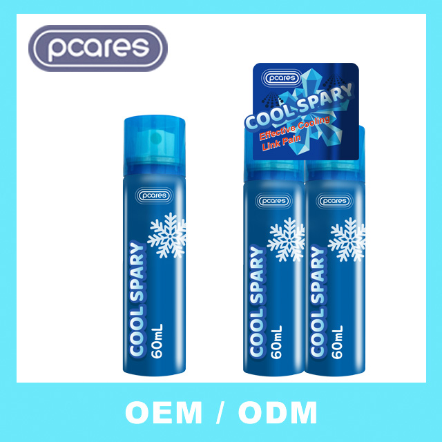 OEM ODM Best Instant Cooling and Freezing Body Mist Long Lasting Spray From Factory