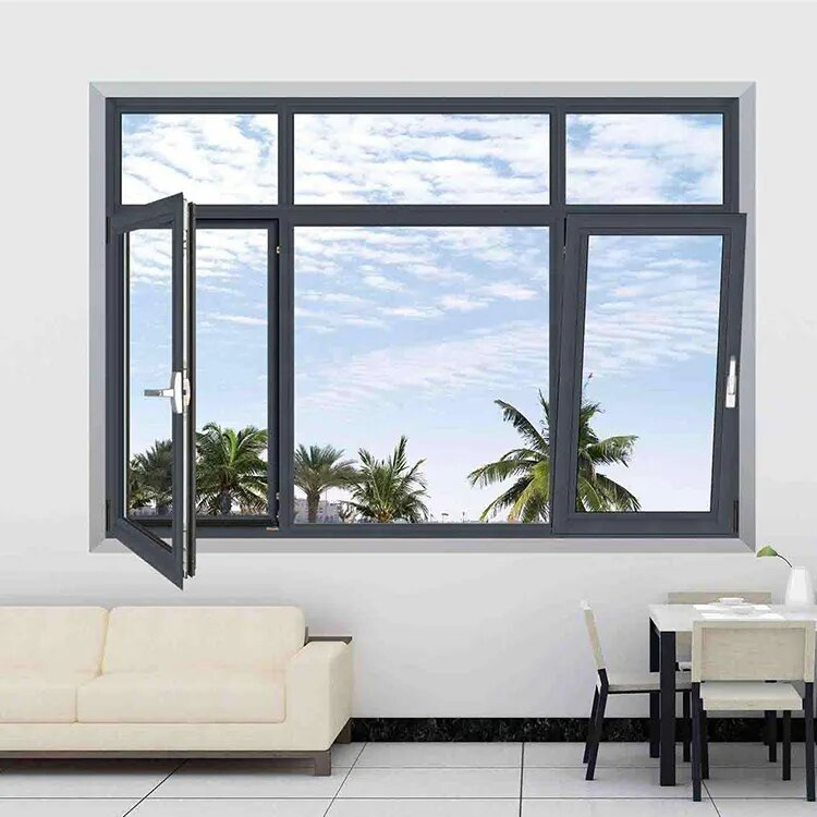 Premium Aluminium Double Glaze Tilt and Turn Window System