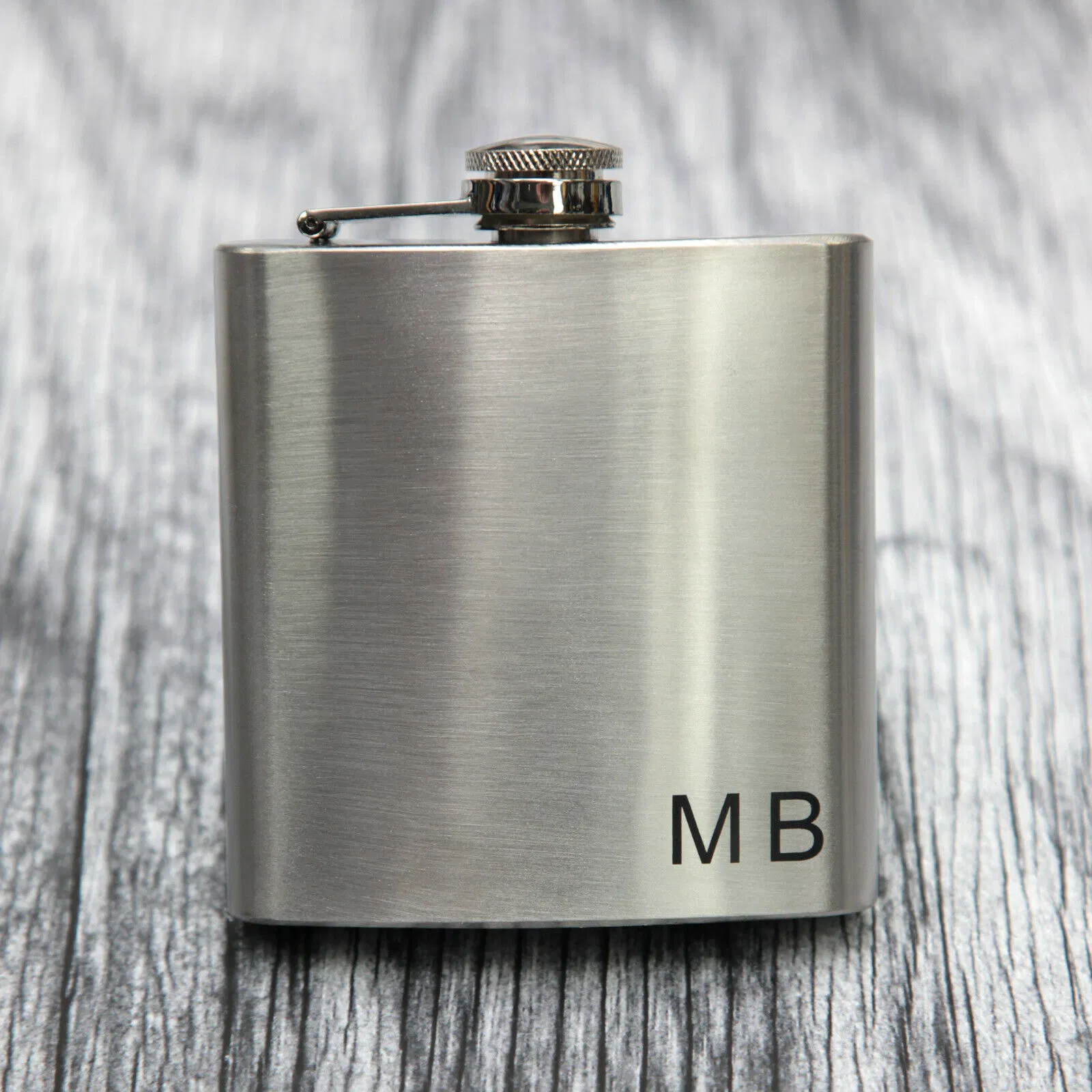 Factory Wholesale 6oz 7oz 8oz Portable Outdoor Stainless Steel Liquor Whiskey Alcohol Matte Black Hip Flask with Custom Logo