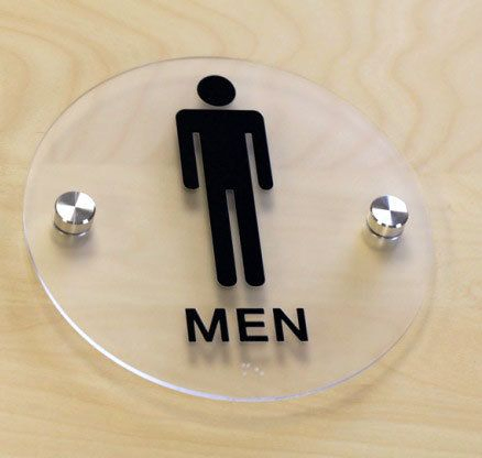 Ada Compliant Braille Billboard Signage with Tactile Letters