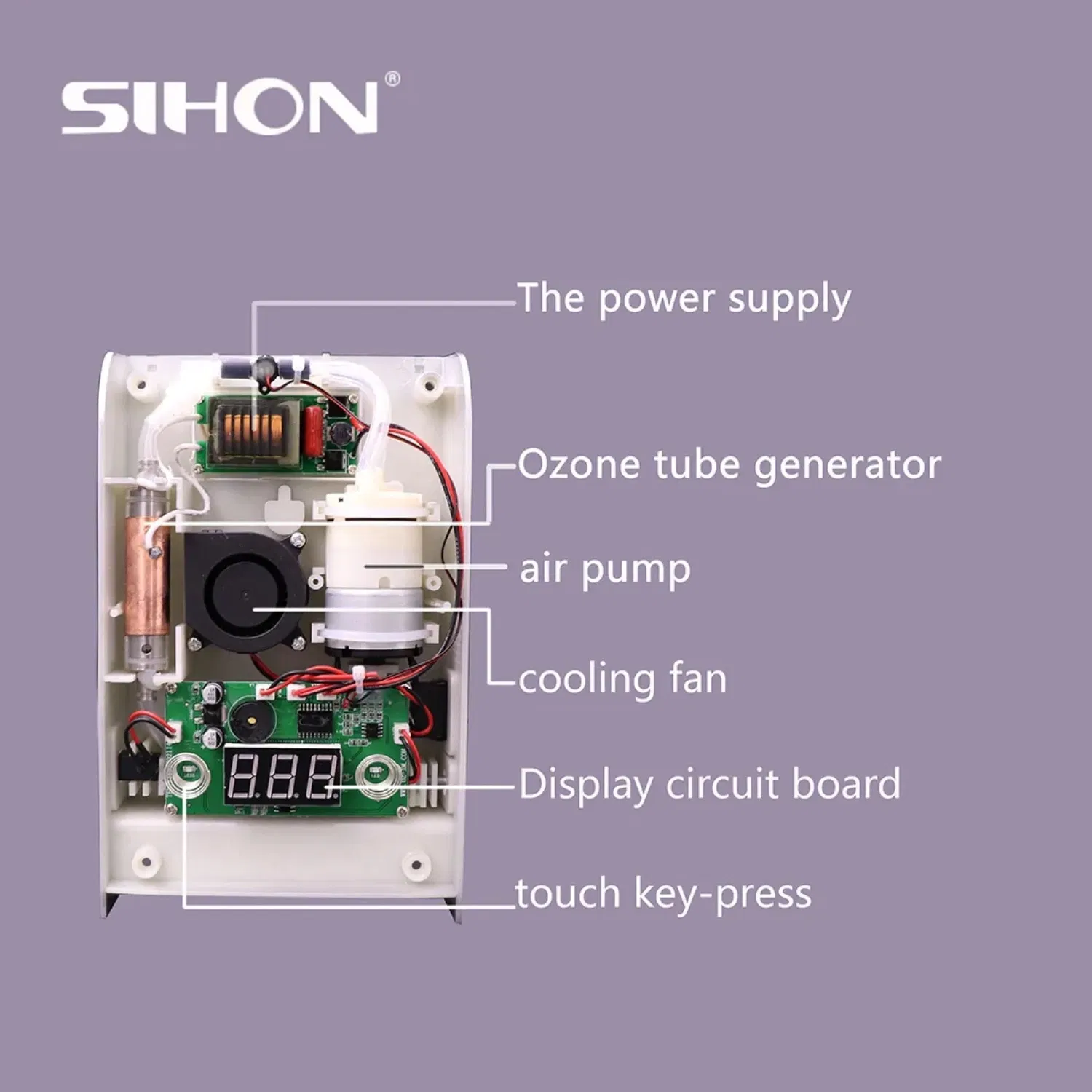 Mini Order 12V Ozone Generator for Household Fruit and Vegetable Washer