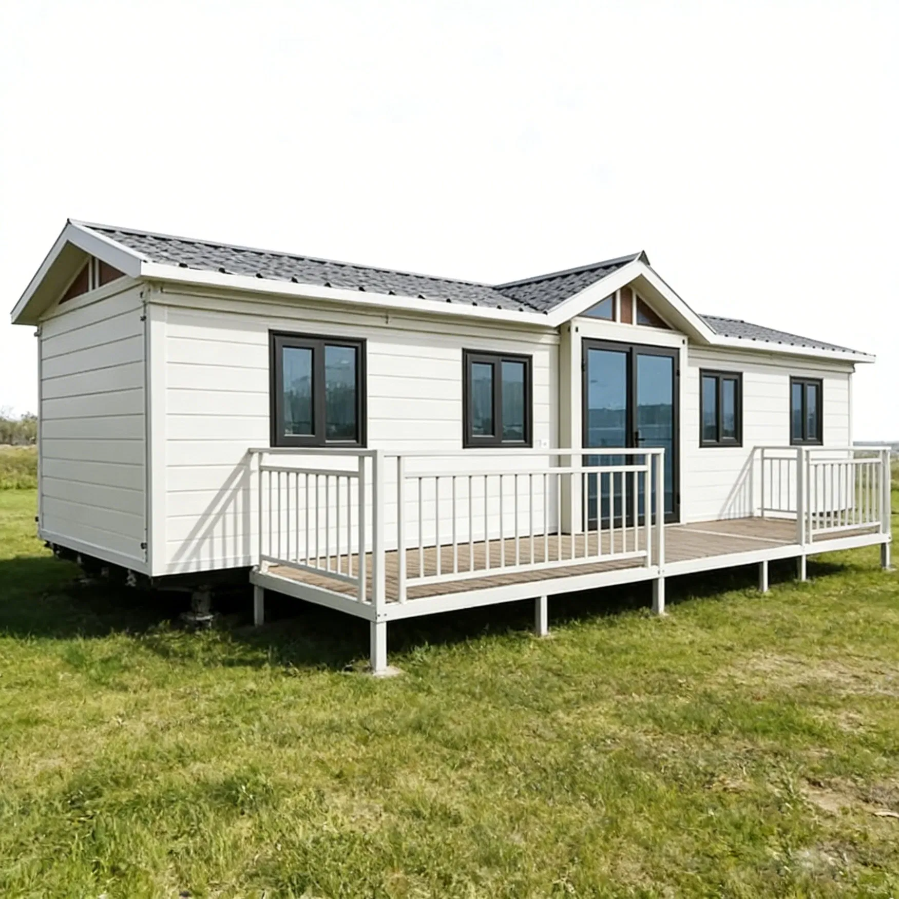 Factory Price 9 Meter Galvanized Steel Frame Thermal Insulation 75mm EPS Sandwich Panel Modern Design Thigh Durability Prefab 30FT Expandable House