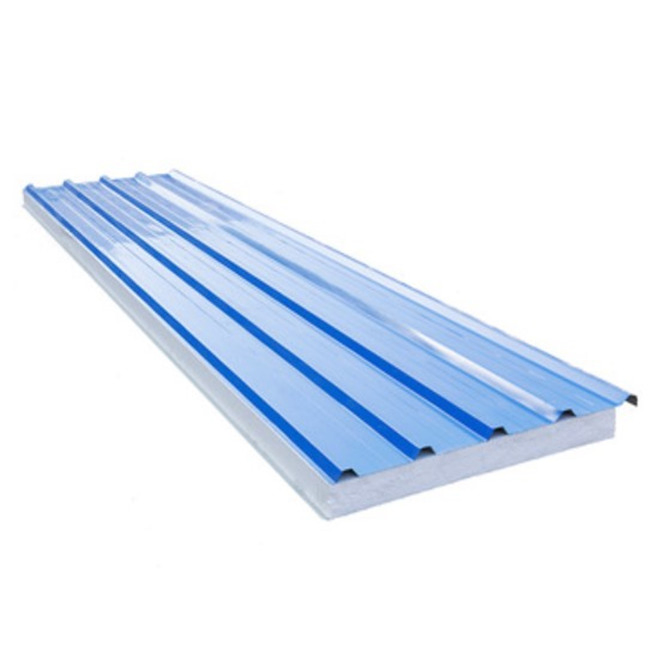 Steel Frame Corrugated EPS /Polystyrene Sandwich Wall Roof Insulated Panel