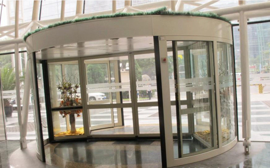 Large-Scale Automatic Revolving Door High-Capacity Glass Doors Non-Standard Big Door