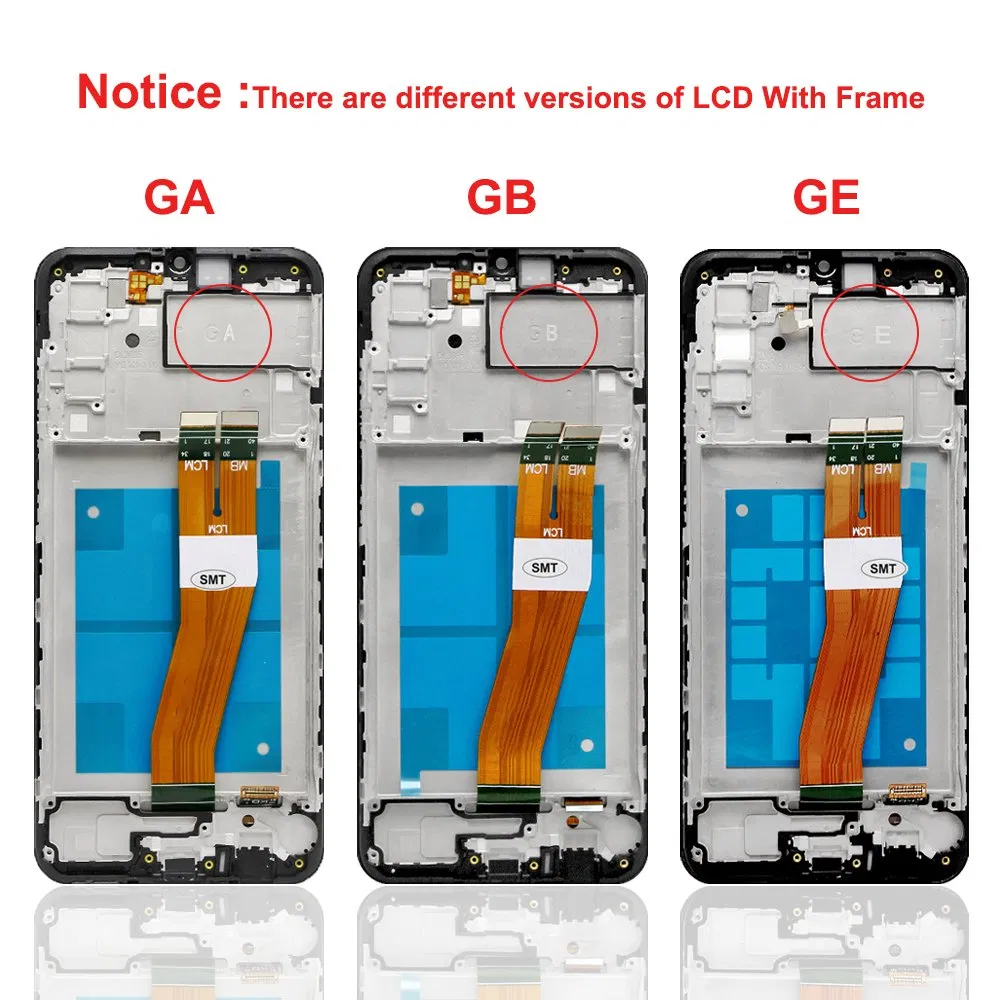 Дисплей для Samsung A125 A127 с тачскрином
