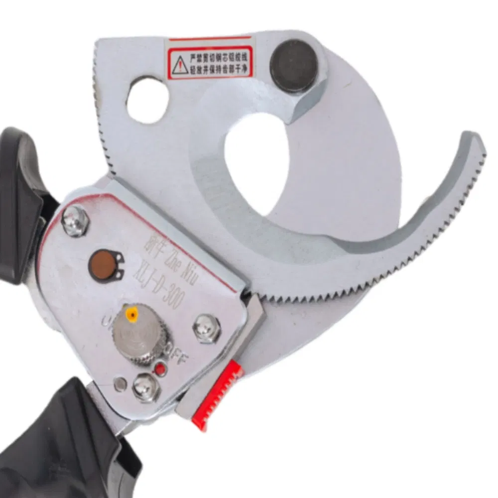 Xlj-D-300 Power Construction Machines and Tools for Cable Hand Ratchet Cable Cutter