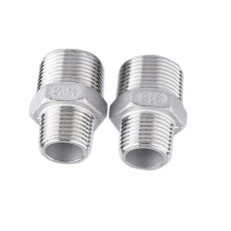 High-Quality 3/4" to 1/2" Male BSPT NPT Reducing Hex Nipple