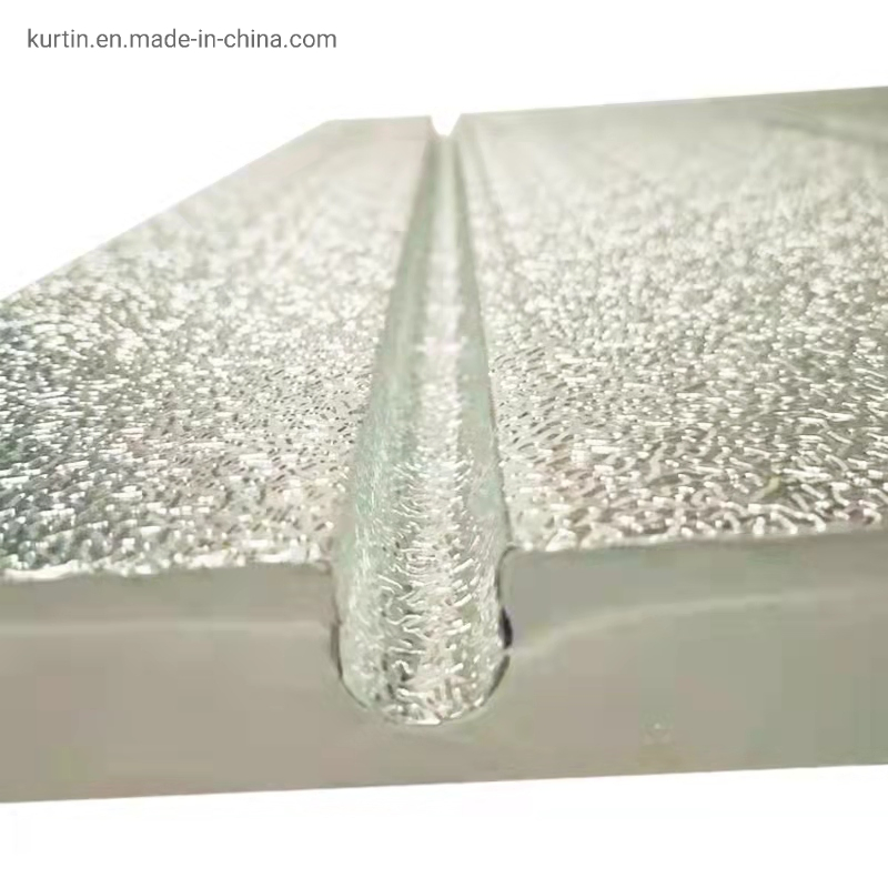 Grooved Underfloor Hydronic Heating System with Aluminum EPS XPS Insulation Board with High R Value