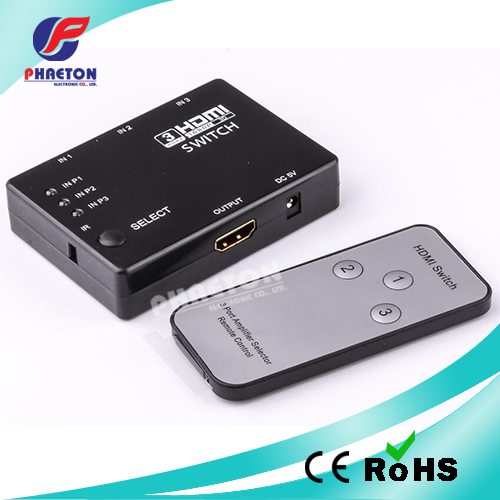 HDMI-коммутатор 3x1 с пультом ДУ