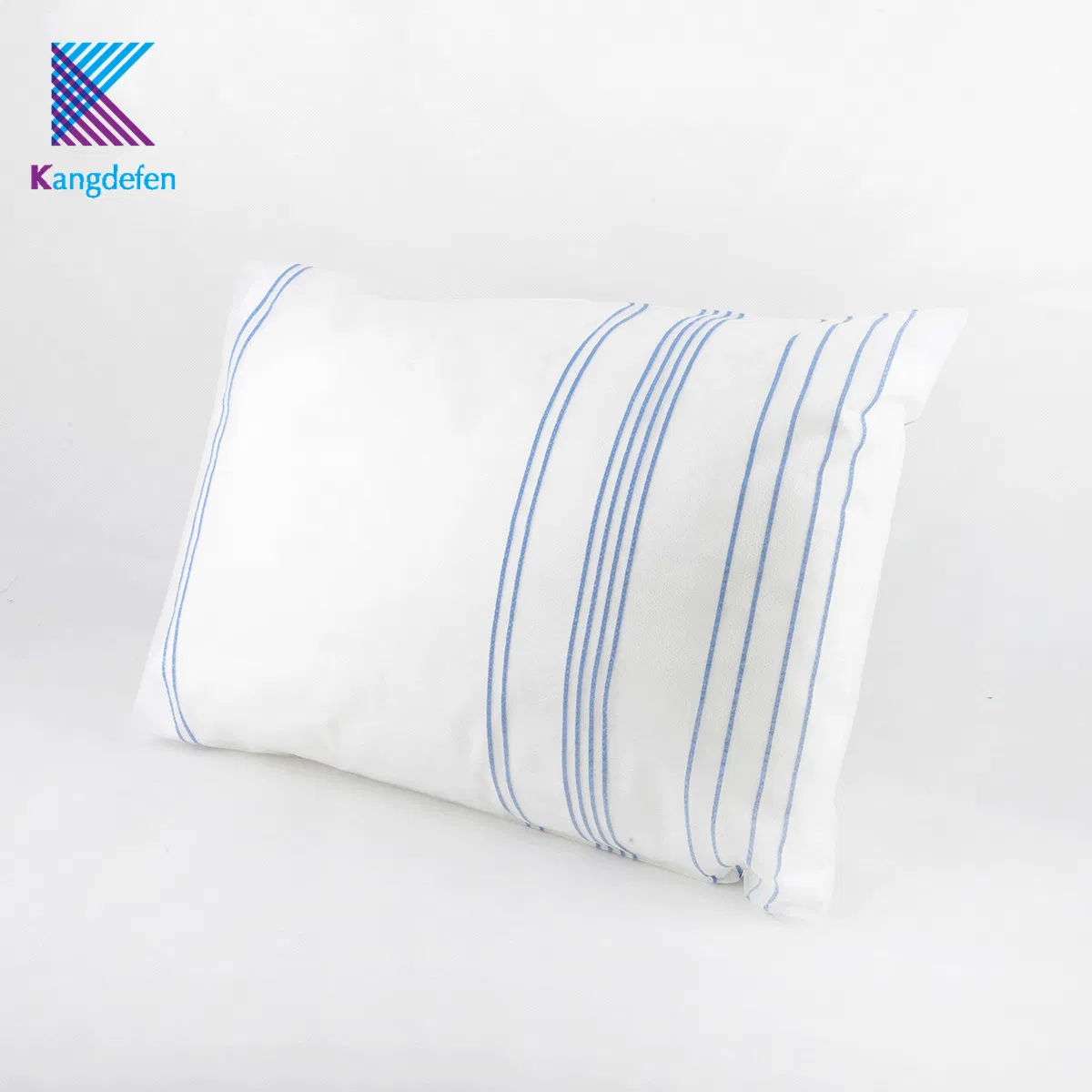 Polyester / Cotton Bedding Textile Soft Cushion Neck Travel Massage Disposable Pillow