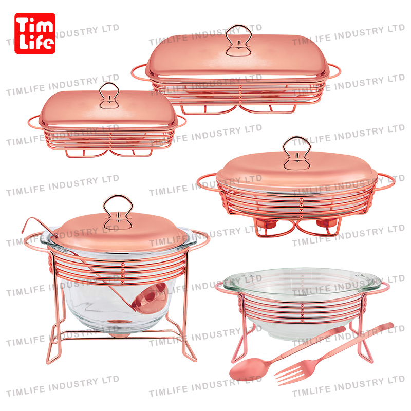 Soup Bowl Soup Warmer Food Warmer Buffet Set Chauffe Plat Presentation Soupiere En Verre Pot a Soupe Glass Bowl Glass Tray