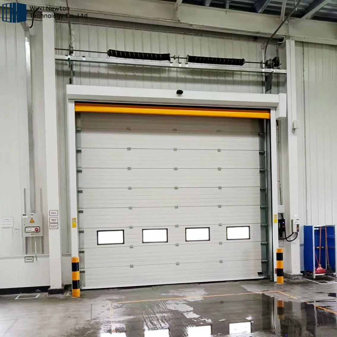 High Quality Industrial Automatic Steel Sectional PU Door Industrial Doors