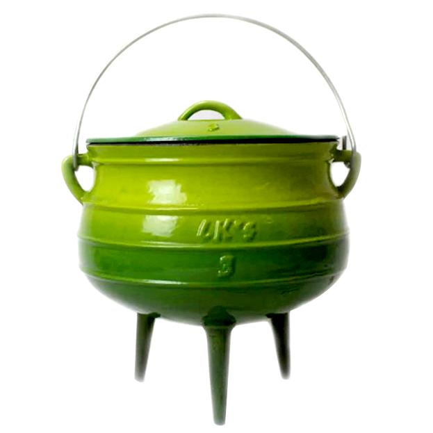 Чугунная посуда для кемпинга, котелок с ножками