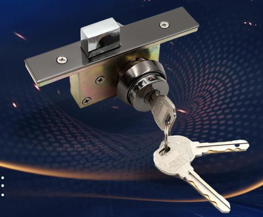 Aluminum Alloy Glass Door Lock Frame Glass Floor Lock Flat Door Lock