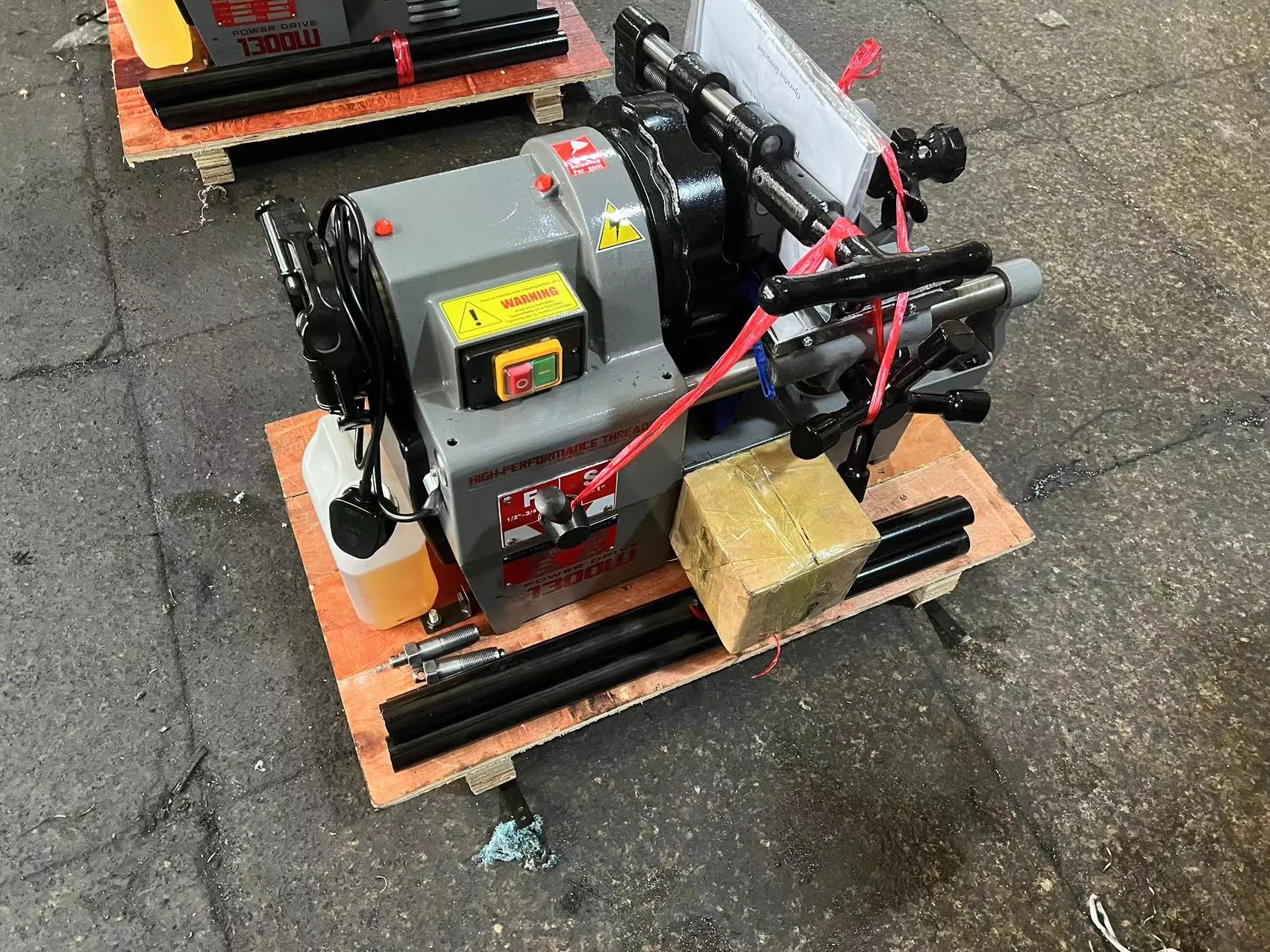 High Efficiency 1100W 2inch Pipe Threading Machine Z1t-50f-B