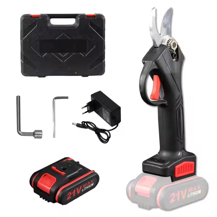 Wholesale Industrial DIY Grade Labor Saving Garden Pruner Lithium Electric 2.5 Opening Brushless Scissors Rough Cut Shears