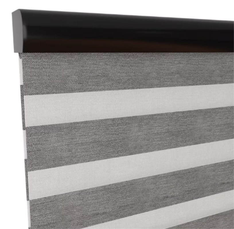 Customized Smart Zebra Blinds Easy Install Motorized Zebra Roller Shade